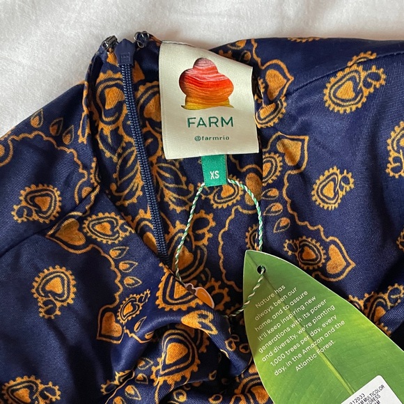FARM Rio Bandana Dream Cut Out Dress NWT - Picture 6 of 8